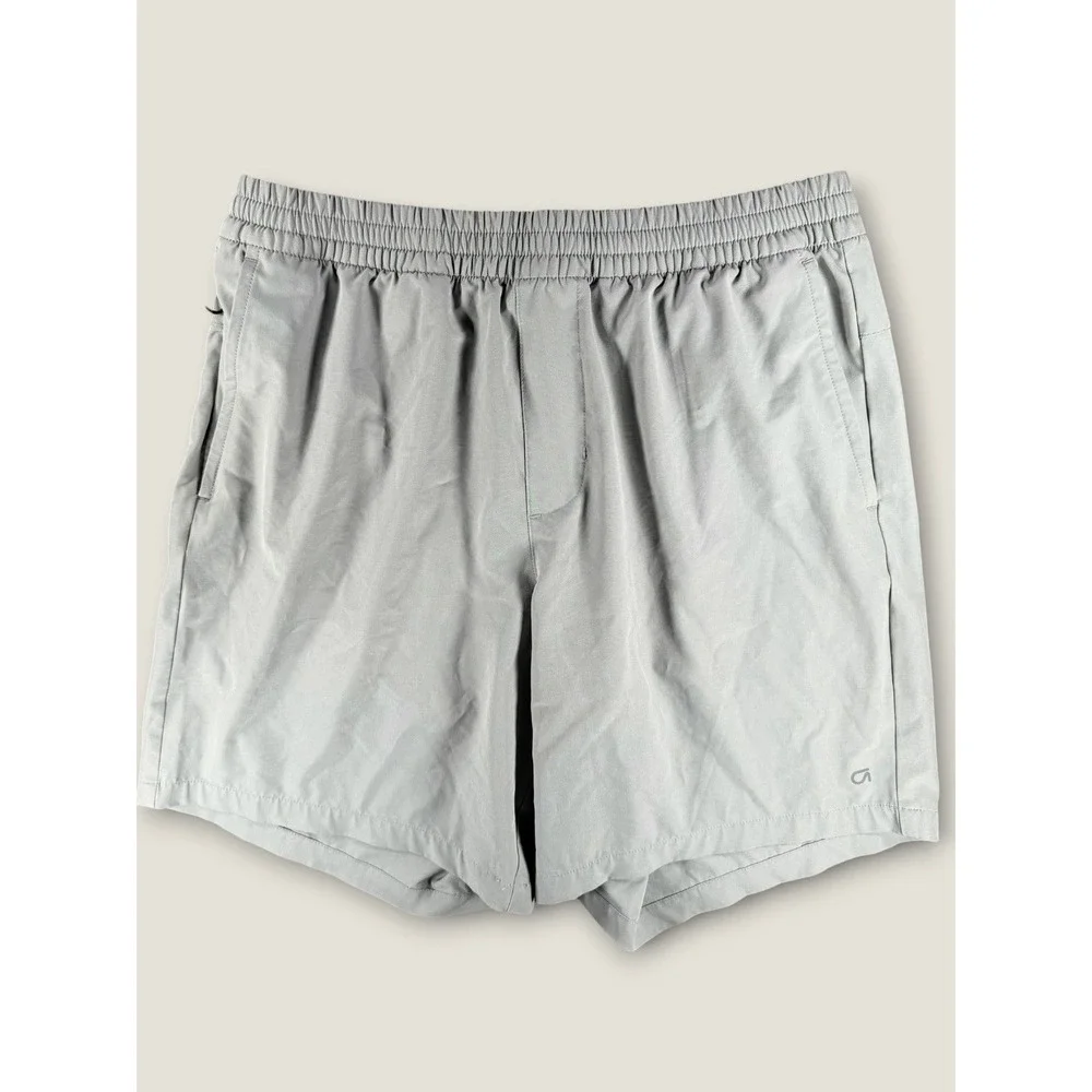 GapFit Mens Athletic Training Shorts Small‎ Gray Lightweight Gym Workout Run